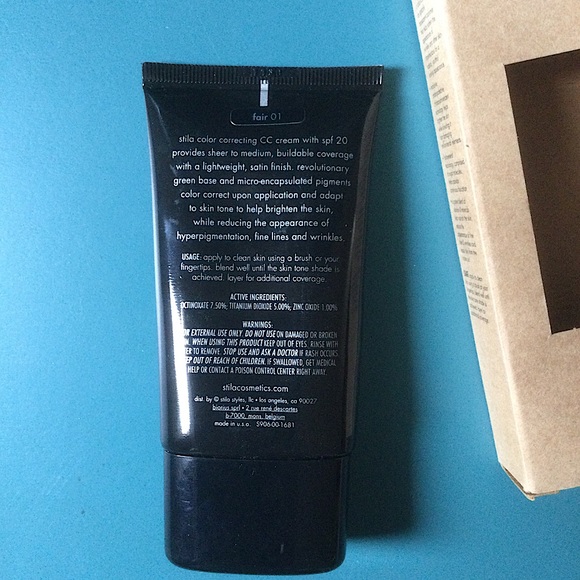 Stila CC Cream Fair 01, SPF 20 color correcting - Picture 3 of 14